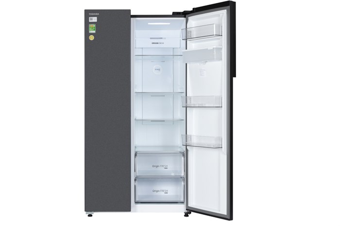 Tủ Lạnh Toshiba Inverter 596 Lít Side By Side GR-RS775WI-PMV(06)-MG